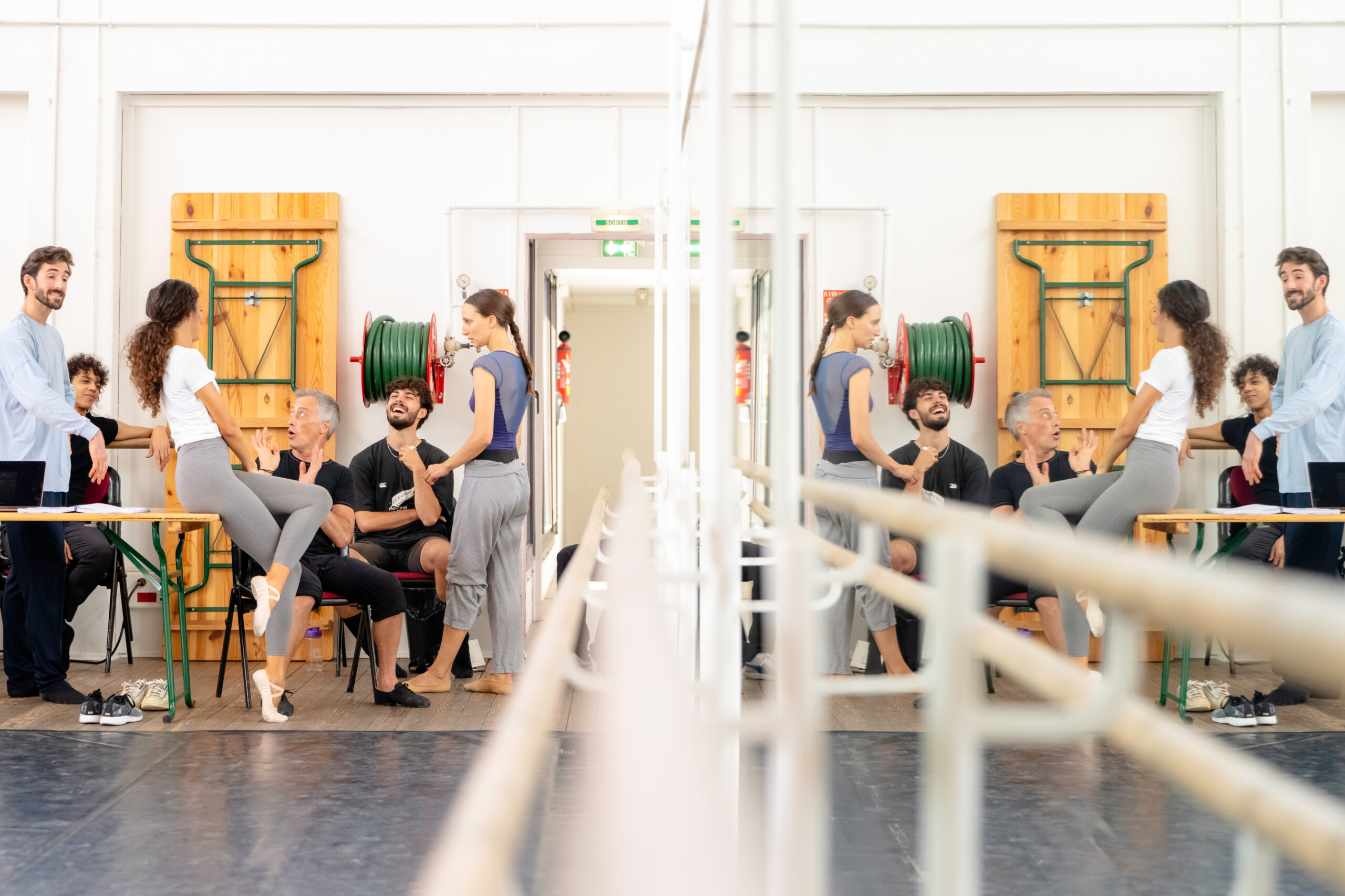 Répétitions danse opéra carmen à rouen